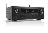 Denon AVR-S970H 7.2-Kanal AV-Receiver, HiFi Verstärker mit Dolby Atmos, DTS:X, 6 HDMI Eingängen...