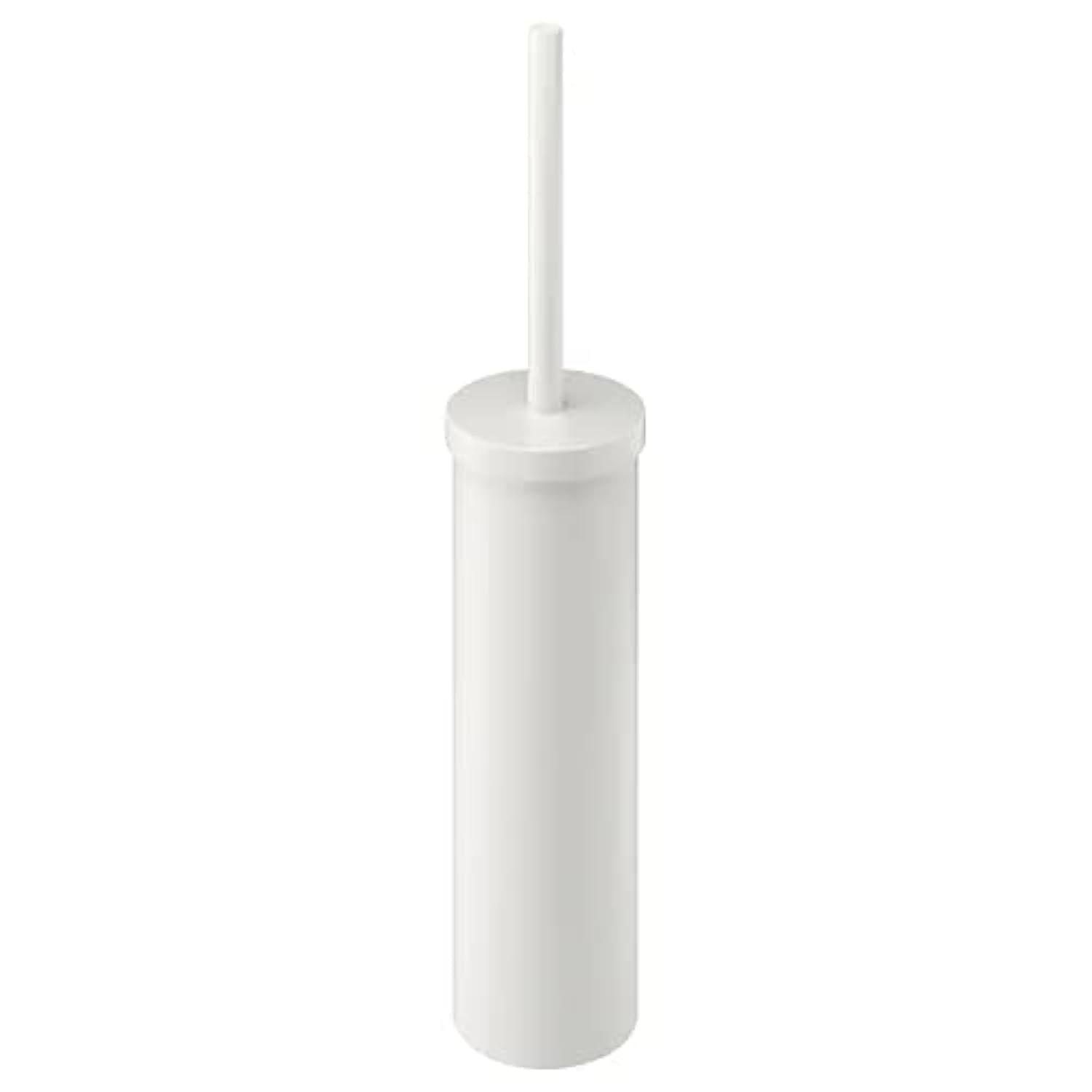 IKEA Tuvalet fırçası "Enudden" değiştirilebilir fırçalı tuvalet fırçası - çelik - beyaz - Uzunluk: 48 cm - Çap: 9,7 cm