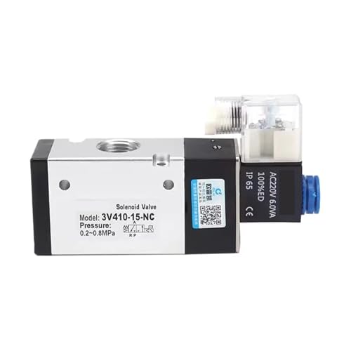 Distributeur pneumatique 3V410-15-NC 220V solénoïde air comprimé - 3