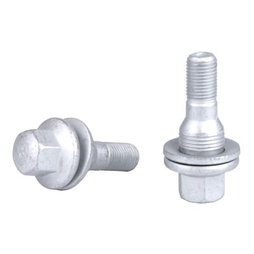 Tornillos de rueda con fijación antivibración para Peugeot 206 y 301 pernos de recambio 2