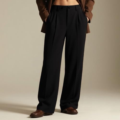 Men's Summer Casual Dress Pants Slim Fit Formal Trousers High Waist Comfortable Wear Stylish Business Attire3