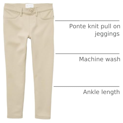 Image of The Children's Place Girls' Ponte Knit Pull on Jeggings