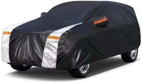 SUV Car Cover for Pontiac Torrent (2006-2009) All-Weather Outdoor Waterproof Rain Snow...