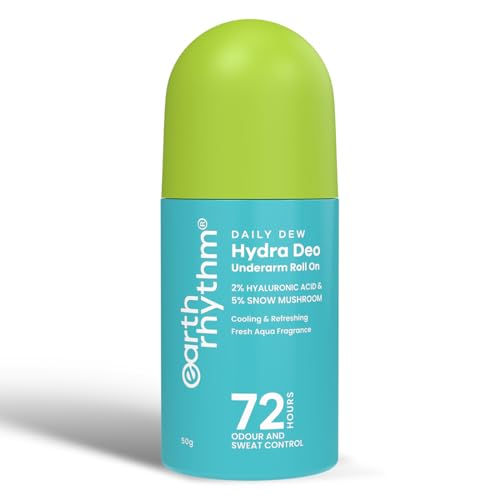 Image of Earth Rhythm 2% HA Aqua Fresh Cooling Underarm Roll On No Aluminium No Paraben - Cooling Deo