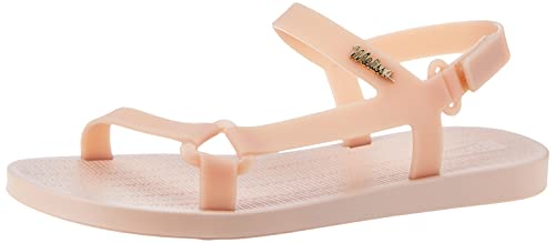 Sandália Melissa Sun Downtown Feminino, Rosa/Rosa, 35