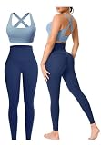 Workout Sets For Women 2 Piece Yoga Pilates Gym Athletic Matching Outfits