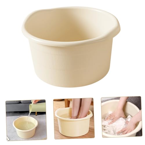 Balde de plástico para baño de pies ligero y portátil miniatura 3