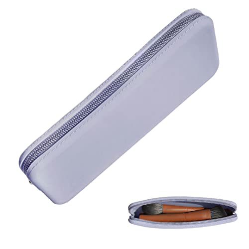Brush Bubble Silicone Makeup Brush Holder Travel Case- A Storage & Makeup Bag Organizer For Brushes & Makeup Tools To Protect Make Up Accessories & Cosmetics Bag, Periwinkle (7.8 * 3.15 * 1") #TOP2