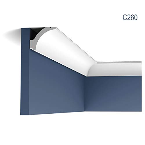 Corniche C260 Orac moulure plafond pour rénovation salon 200cm