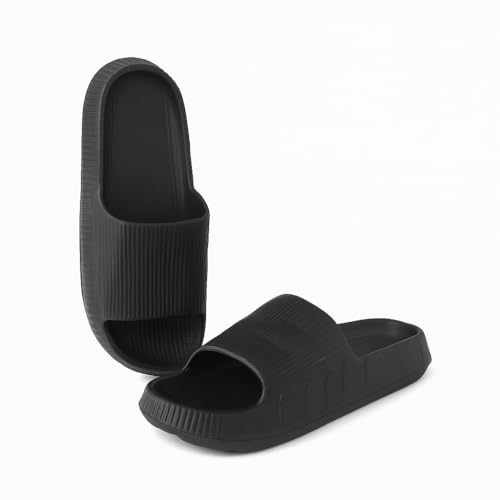 Image of Comfort Plus Flip-Flops, Open Toe Slip-On Sandals, Lightweight Waterproof, White