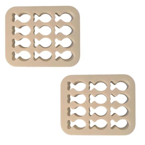 Wzxksoac 2 Piezas Mini Tiny Goldfish Fish Cracker Molde Cortador de Galletas Fabricante con Forma Horneada para Niños Mini DIY Sin Gluten