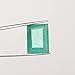 AAA+ Zambian Green Emerald Emerald Cut 15.20 ct Faceted Gemstone for Jewelry Making, Green Emerald Stone Gemstone Beads, Loose Gemstone