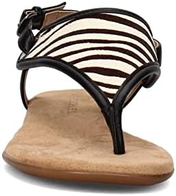Aerosoles Women's in Conchlusion Flip-Flop, Zebra, 5 | Image 2