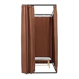 Raumteiler für Bekleidungsgeschäfte Umkleidekabine mit Beschattungsvorhang abnehmbare tragbare Umkleidekabine für Einkaufszentren die meisten Outdoor-Veranstaltungen, einschließlich Modeschauen einfac