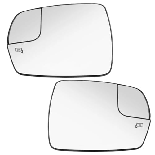 �Ԃ̃T�C�h�~���[ Compatible With Ford For Edge 2015 2016 2017 2018 �ԗp ���E�T�C�h�q�[�^�[�t���o�b�N�~���[�K���X FT4Z17K707G FT4Z17K707H �Ή�(1Pair)
