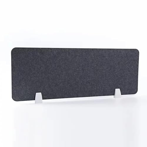 Acoustic Desk Divider, 30x120cm Soundproof Partition with 9mm Thick Panels for Office Noise Reduction. Enhances Privacy and Focus in Shared Workspaces with Stable Freestanding Design
