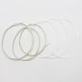 Classical guitar strings,Clear nylon core silver wire alloy wound guitar strings 028-043 Suitable fo