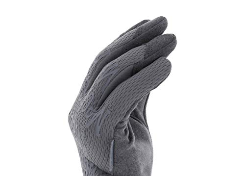 Image of Mechanix Wear Original Tactical Glove - High Performance Anti-Slip Grip Safety Gloves - Impact Resistant & Touchscreen Capable - Small - Wolf Grey