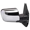 TRQ Passenger Side Mirror Assembly Power Heated Memory Turn Signal Puddle Light Chrome Foldaway Compatible with 2008-2010 Infiniti QX56 2008-2015 Nissan Armada 2009-2015 Titan #5