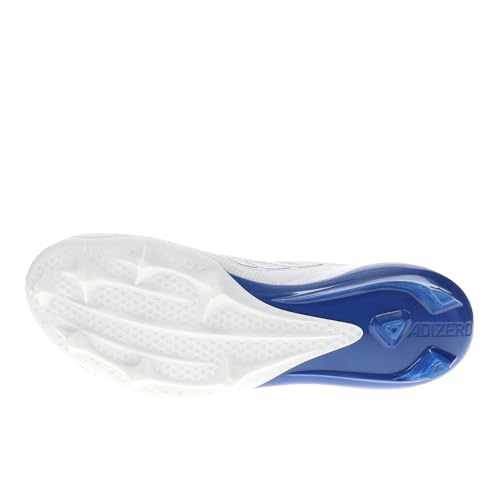 Image of adidas Mens Adizero Electric American Football Sneakers Shoes - White