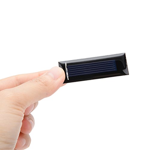 Uxcell® 5Pcs 0.5V 100Ma Poly Mini Solar Cell Panel Module Diy For Phone Light Toys Charger 53Mm X 18Mm #TOP4