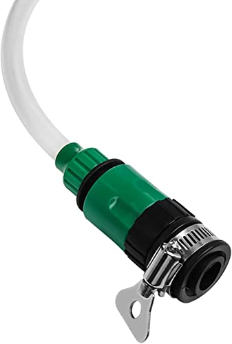 Bturyt 304 Stainless Steel Immersion Wort Chiller, Cooling Coil Tube With Water Adaptor & Silicone Tubing Heat Exchanger Homebrew Beer Cooler #TOP3