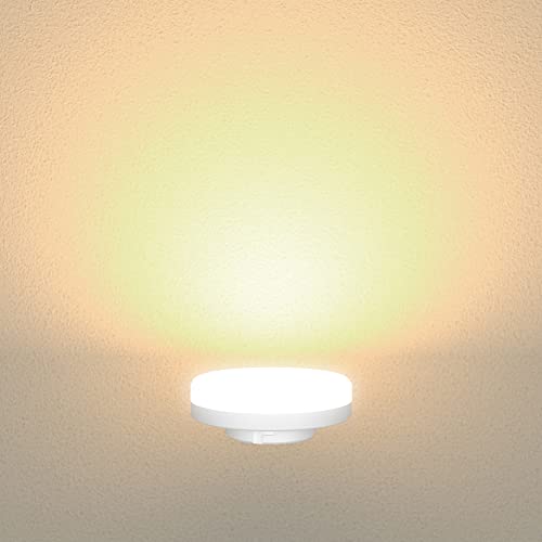 ledscom.de 10 Pieces GX53 LED Bulb, Warm White (2700 K), 4.2 W, 372lm, 96°, matt, 372lm (4.2w) / Light Colour: Warm White - Image 2