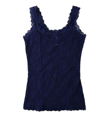 Image of hanky panky Classic Unlined Cami Navy Womens Unlined Size 1X US