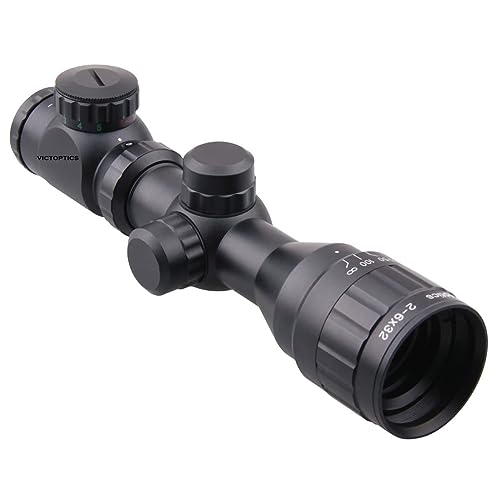 Vector Victoptics 2-6x32 AOE SFP Compact Illuminated Rangefinder Reticle Rifle Scope - Free Weaver Mounts - Image 6