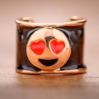 Charmed Stethoscope Charm, Heart Eyes Emoji