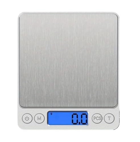 Báscula electrónica con display LCD 3 kg miniatura 1