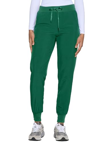 Image of COZYFIT Womens Scrub Pants - Soft Stretch Yoga Style with 5 Pockets, Slim Fit Jogger Scrubs Pants for Women