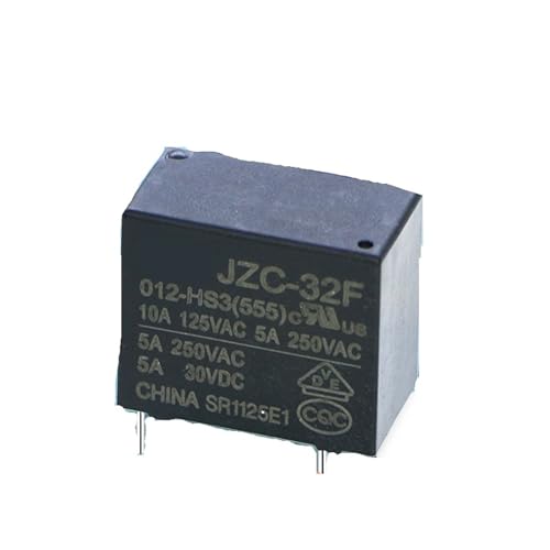Relé HF JZC-32F 012 12V 10A componente interruptor electrónico PCB