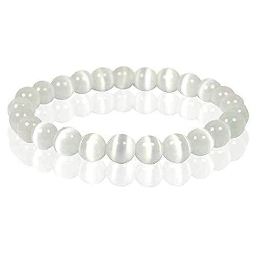 See full amazon price history chart for SHIVAM AGATE Selenite Gemstone Bracelet - Unisex Beaded Bracelet for Men and Women - Gift for Girlfriend, Boyfriend (Pack of 1) SHIVAM AGATE Selenite Gemstone Bracelet - Unisex Beaded Bracelet for Men and Women - Gift for Girlfriend, Boyfriend (Pack of 1) (B0DF74NBXJ) Amazon Price History, Amazon Price Tracker