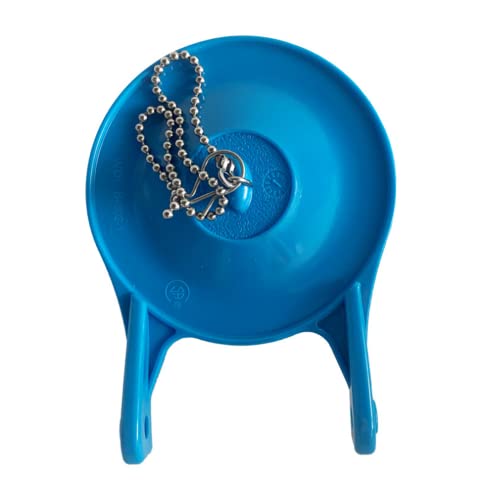 QIANG Toilet Flapper Replacement 3 Inch Flapper Replacement Compatible with Gerber 99-788 - Water Saving,Long Lasting Rubber Flapper,Easy to Install,Water Saving, Blue Color