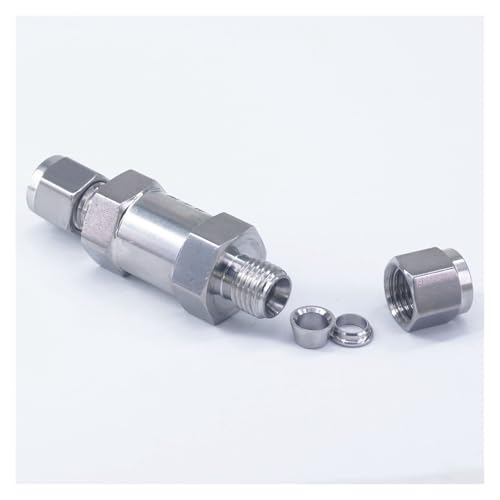 1pcs 316 Stainless Steel Non-Return Valve Check Valve for 1/2