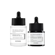 COSRX Serum Duo - 2% Alpha Arbutin Discoloration Care + 15% Niacinamide Face Serum
