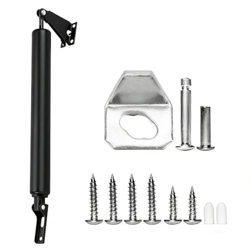 Silent & Smooth Hydraulic Door Closer Security Screen Doors - No Slamming, Adjustable Hold-Open, Easy Installation