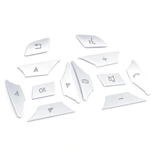 Autocollants boutons de volant Mercedes W176 W246 W204 2012 2013