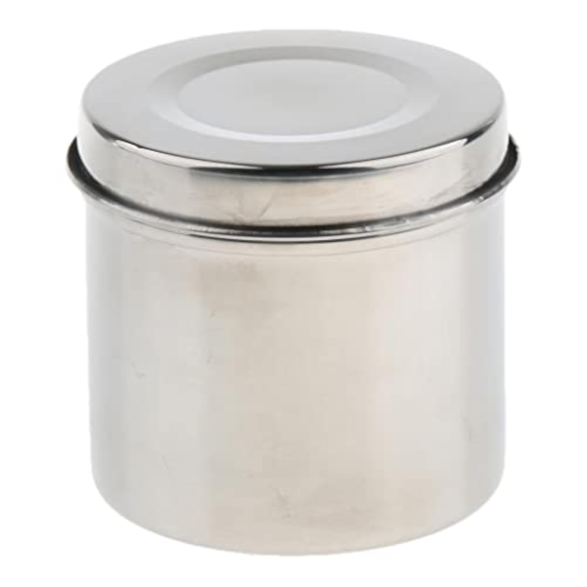Stainless Steel Ointment Jar with Lid, 8cm Container