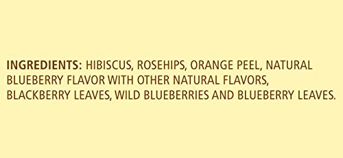 Celestial Seasonings, True Blueberry Herb Tea, 20 ct