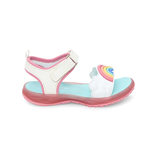 Carter's Girls Dreamy Sandal, White, 10 Toddler #TOP2