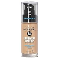Revlon Colorstay Longwear SPF 20 Makeup Foundation for Normal and Dry Skin, Buff