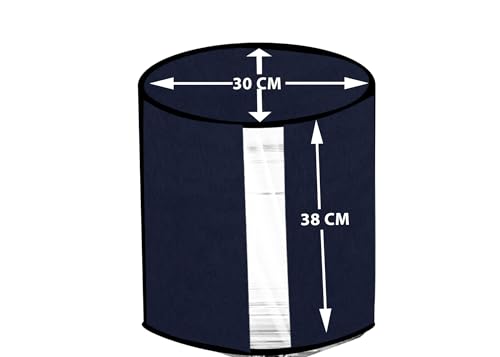 Image of Water Dispenser Bottle Cover Dustproof, with Water Level Indication 20 Litre Waterproof, Dustproof, Stain resistant and Scratch Resistan (Blue) (2)