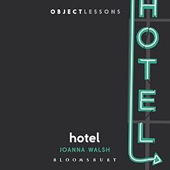 Hotel Audiolibro Por Joanna Walsh arte de portada
