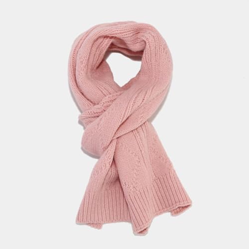 Winter 3 PCS Beanie Hat Gloves Scarf for Men and Women, Knit Fleece Lined Warm Touchscreen Gloves Beanie Scarf Set (Pink, One Size)2