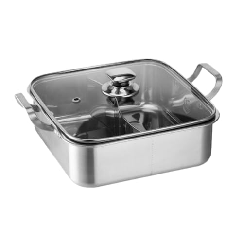 SIzlaho ���ł�痼��� �d�؂�t�� �X�e �l�p 304 �X�e�����X�� ��e�� ��㗼��� ��p�[�e�B�[�ɍœK �I�V�h���璆�ؓ� 2�̖��𓯎��Ɋy���߂� IH�������Ή� ���ΑΉ� �ƒ�p �Ɩ��p (26cm,�l�p�`�̉����)