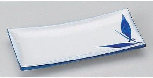 Set of 10 Protruding Dishes 渕 Con 笹 Protruding Dishes [20.6 x 9.6 x 2.4 cm] Kagurazaka Inn 和食 Charger Restaurant Commercial