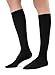 HUE womens Soft Opaque Knee High (Pack of 3) dress socks, Black, 1 US