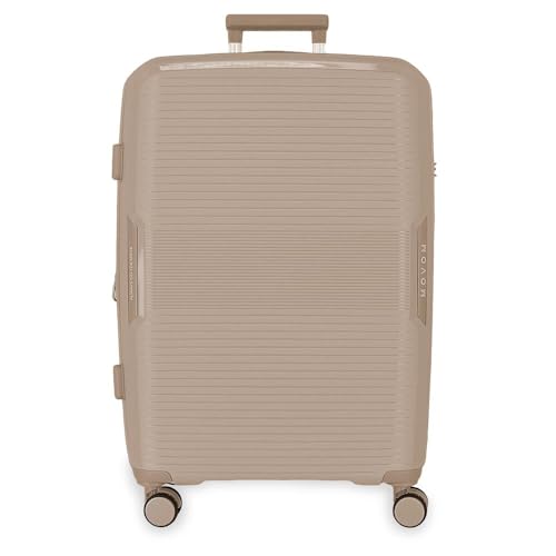 Valise moyenne 68 cm Movom Inari champagne extensible 4 roues TSA